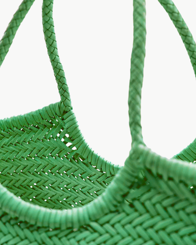 NANTUCKET BASKET BIG PARROT GREEN - Romi Boutique