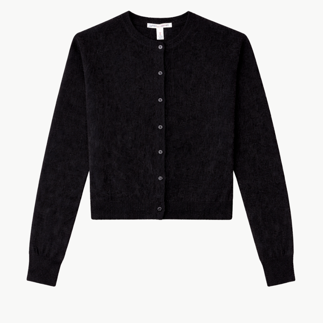 Autumn Cashmere BRUSHED BABY CARDIGAN at Romi Boutique