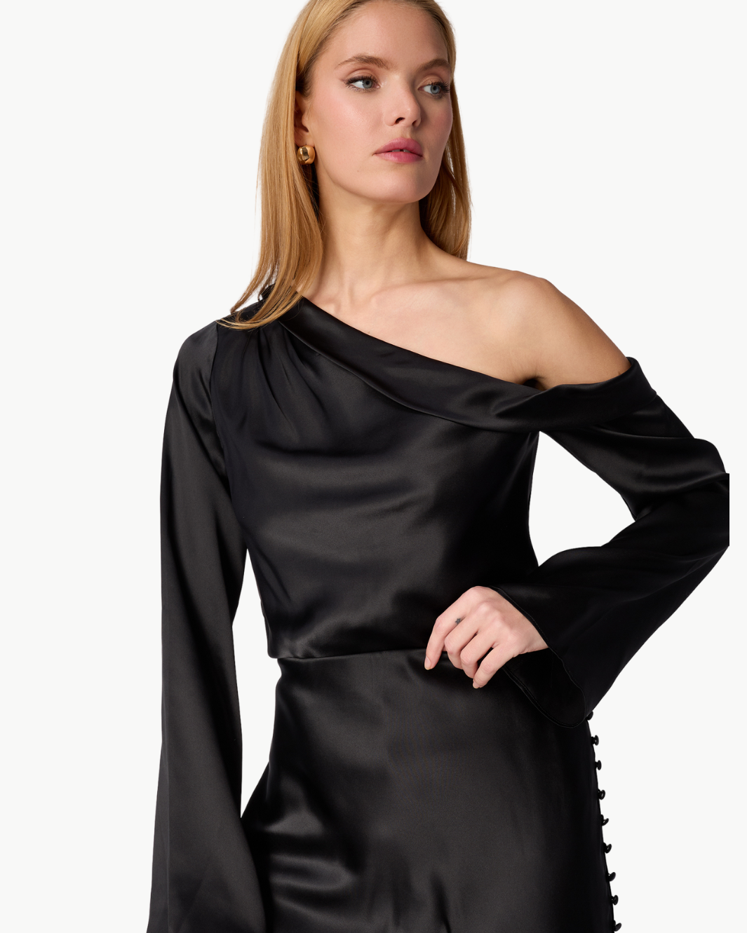 Celeste Asymmetrical Top
