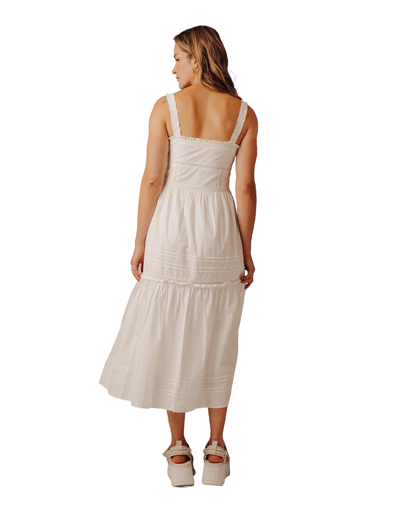DORIA DRESS IN WHITE