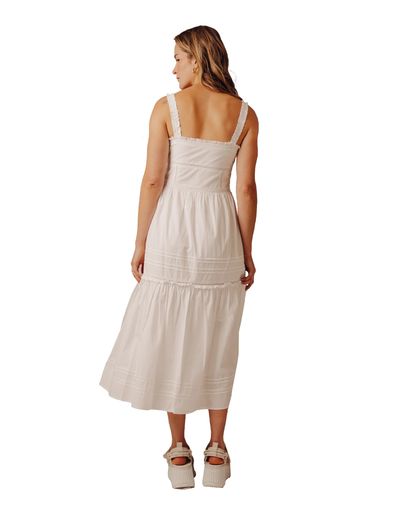 DORIA DRESS IN WHITE