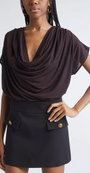 Ramy Brook DOROTHY KNIT COWL NECK TOP at Romi Boutique