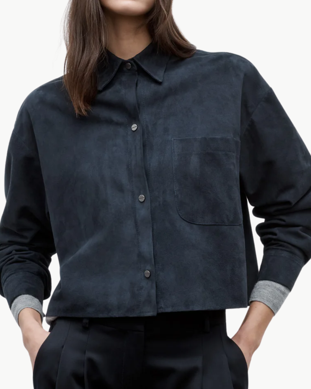 LITTLE BIG JOE SHIRT IN MIDNIGHT by TWP - Romi Boutique