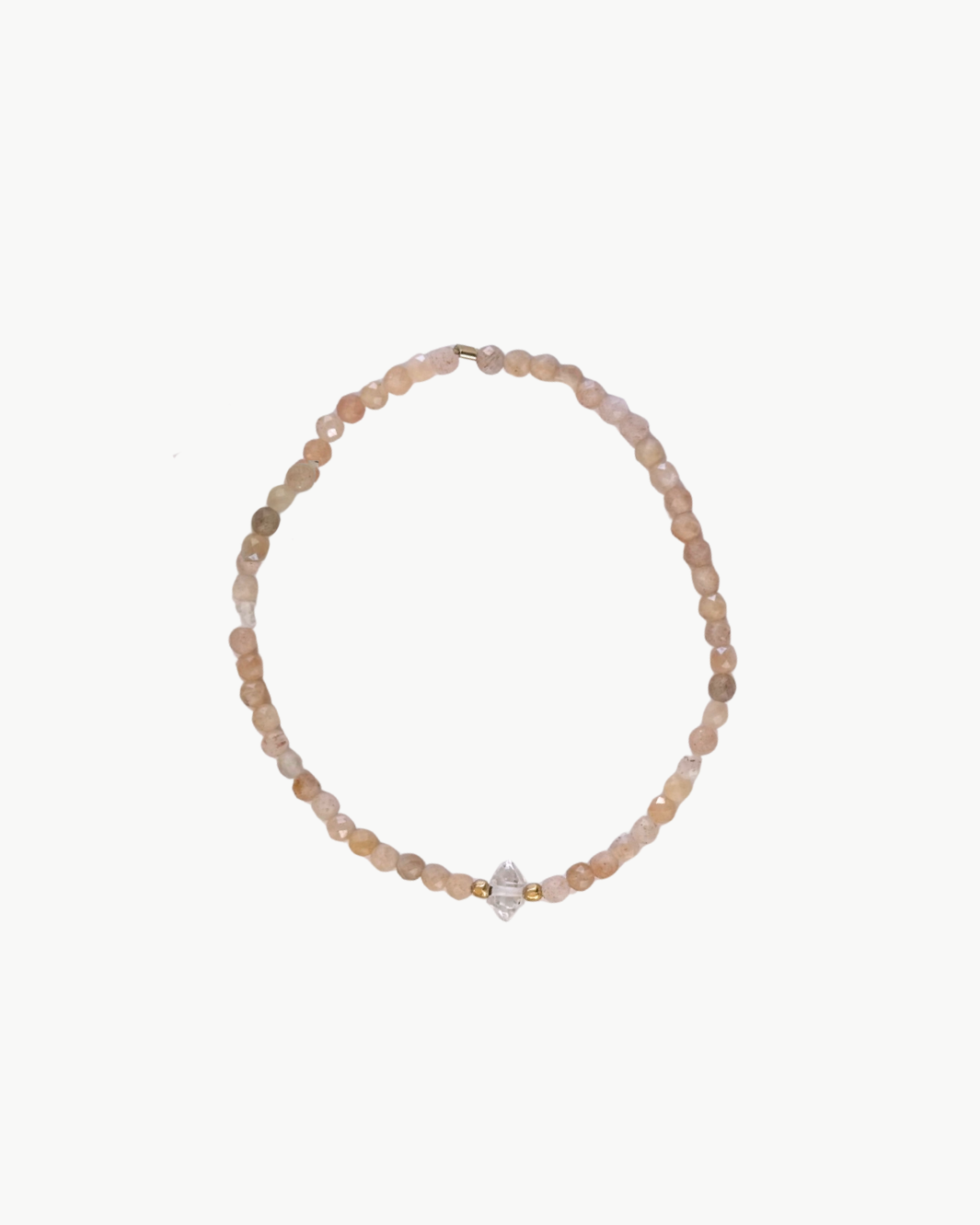 BEADED BRACELET IN ROSE MULTI
