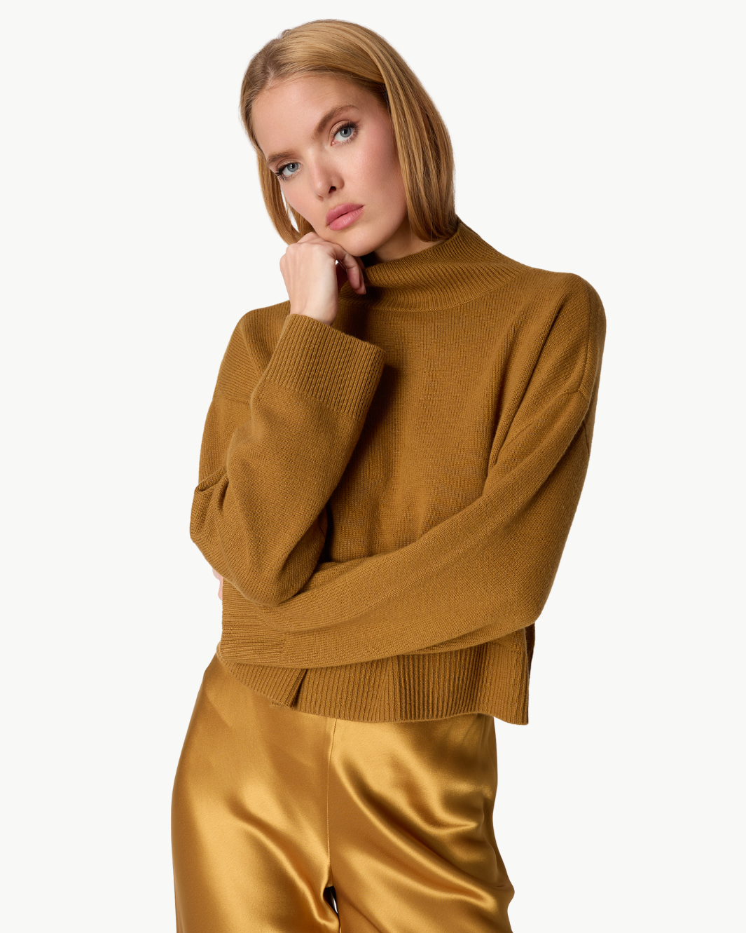 Catherine Cashmere Cropped Sweater