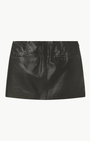 A.L.C Cowan Leather Mini Skirt at Romi Boutique