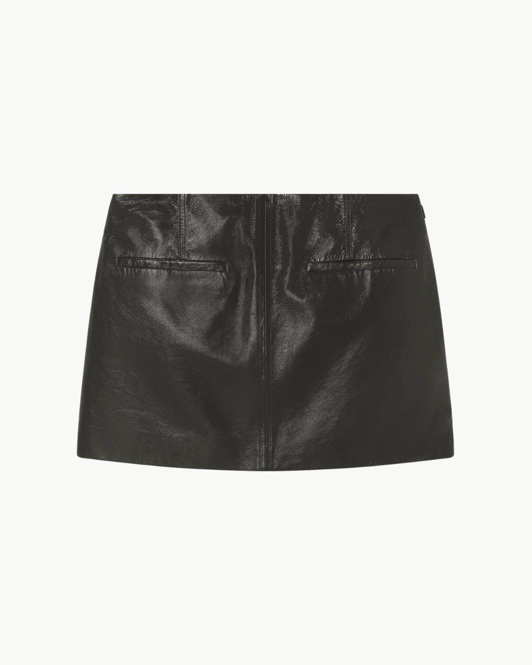 A.L.C Cowan Leather Mini Skirt at Romi Boutique