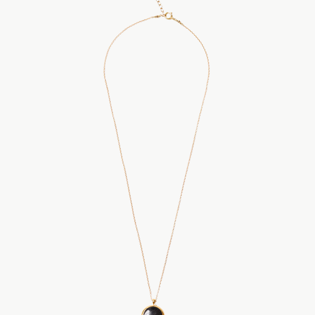 Chan Luu Sardinia Necklace Hypersthene at Romi Boutique