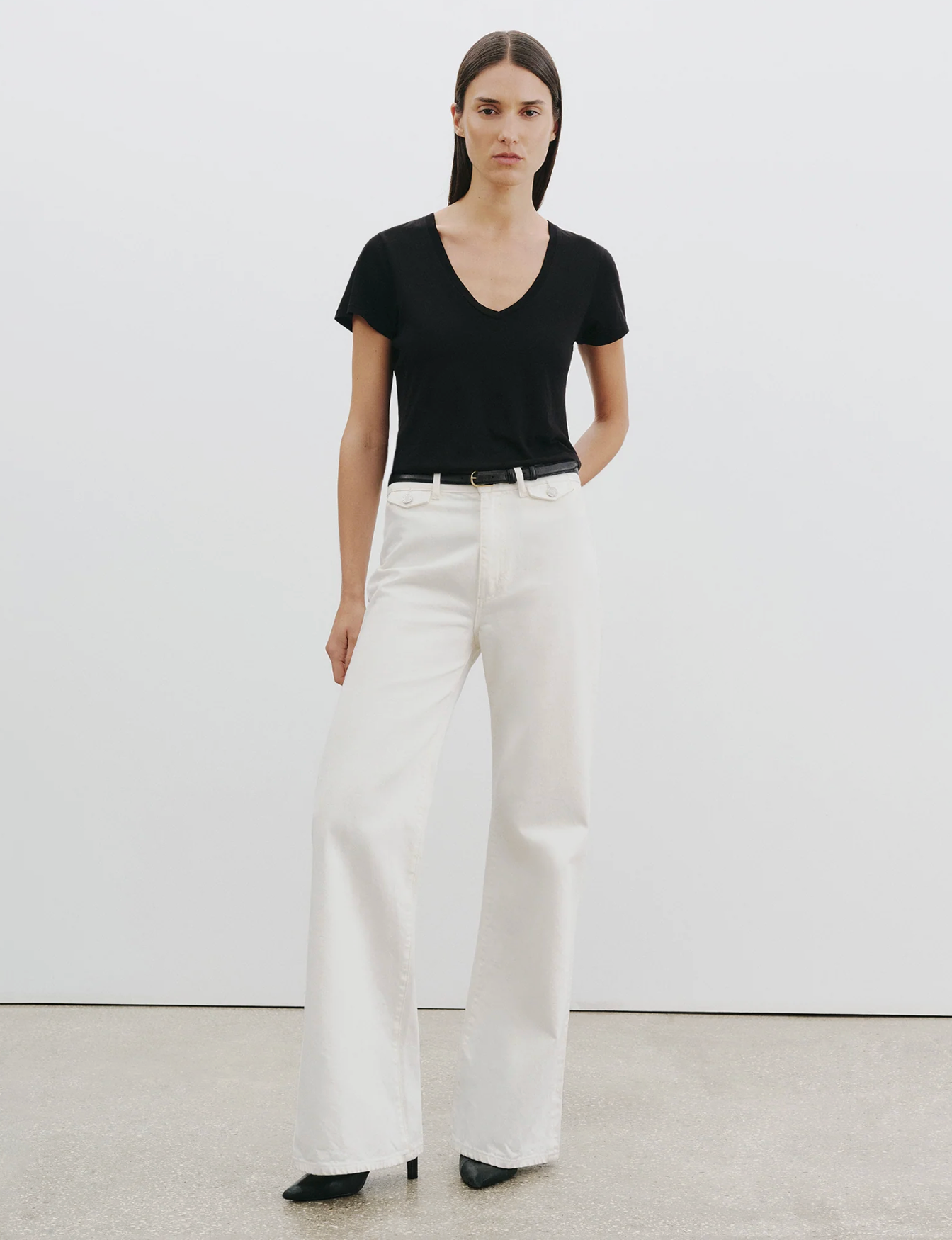 EDIRA JEAN IN CREAM - Romi Boutique