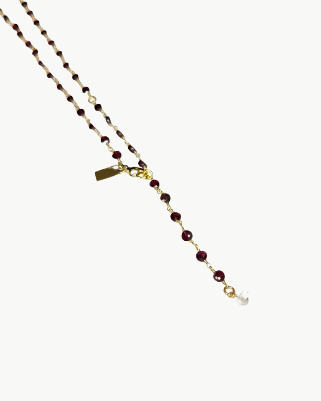 JAN BIRTHSTONE NECKLACE IN GARNET