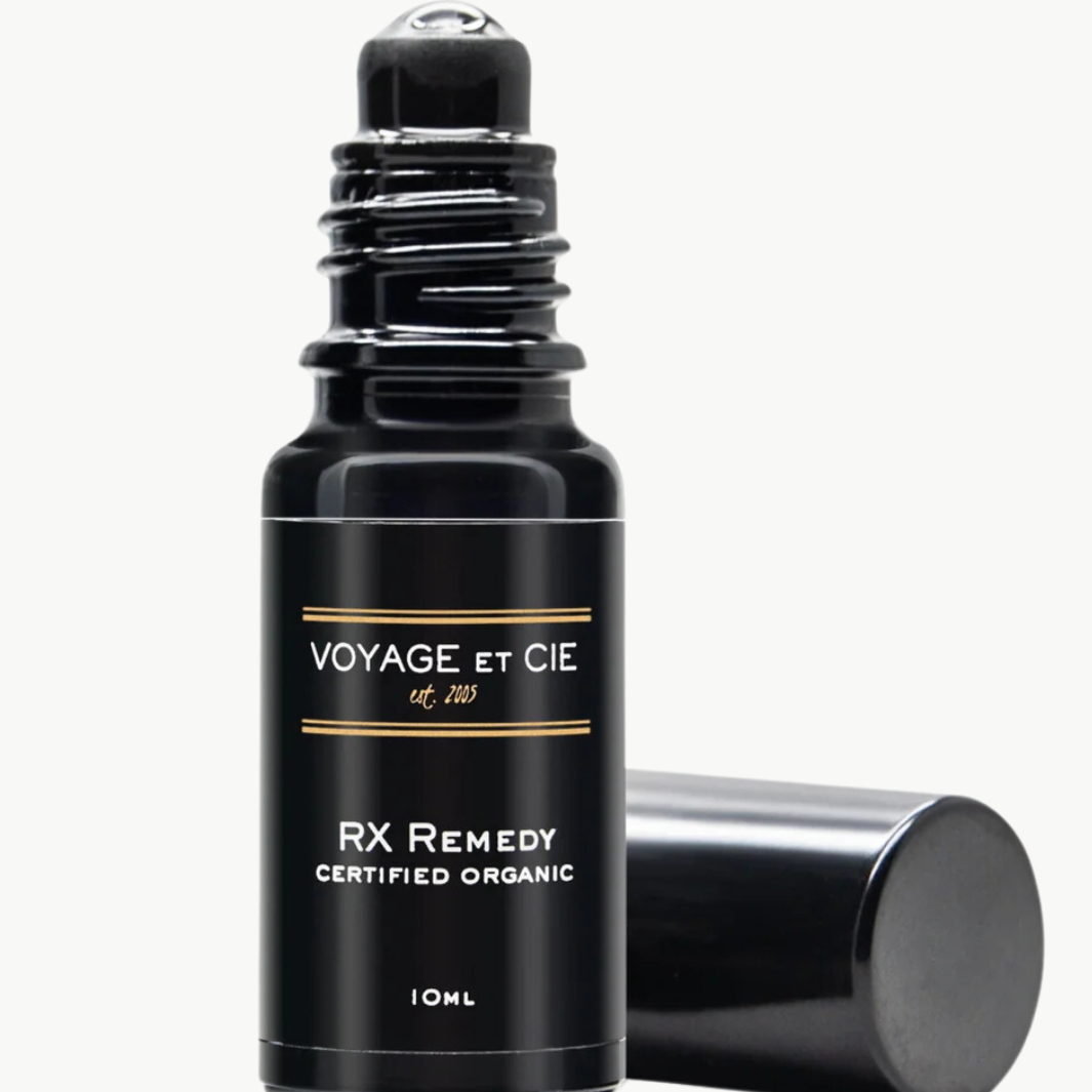 Voyage et Cie AROMATHERAPY ROLL-ON IN RX REMEDY at Romi Boutique