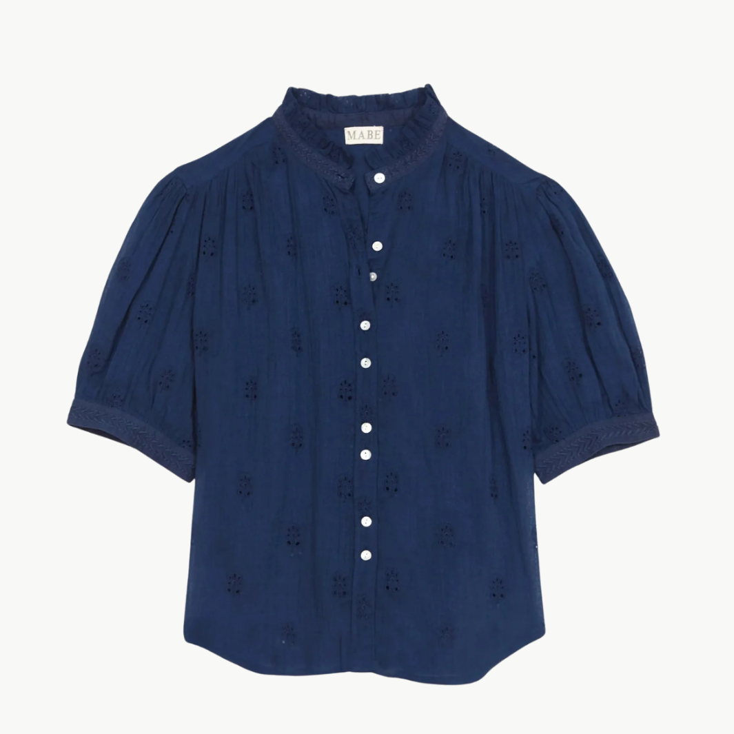 Mabe Frani Short Sleeve Top at Romi Boutique