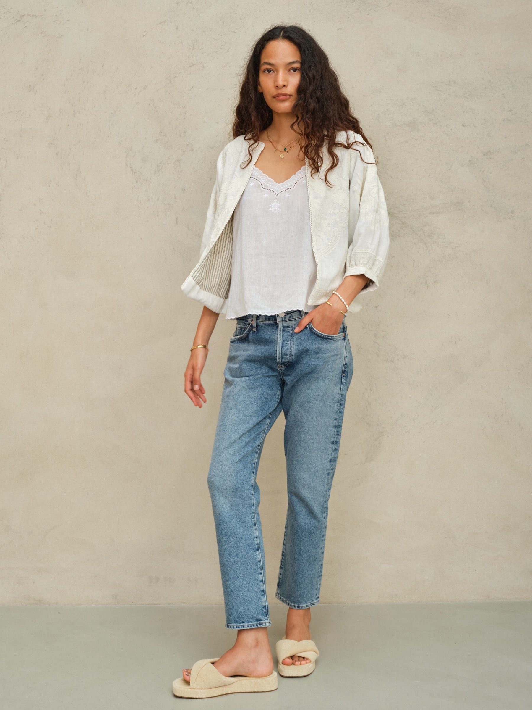 Mabe Averi Jacket at Romi Boutique
