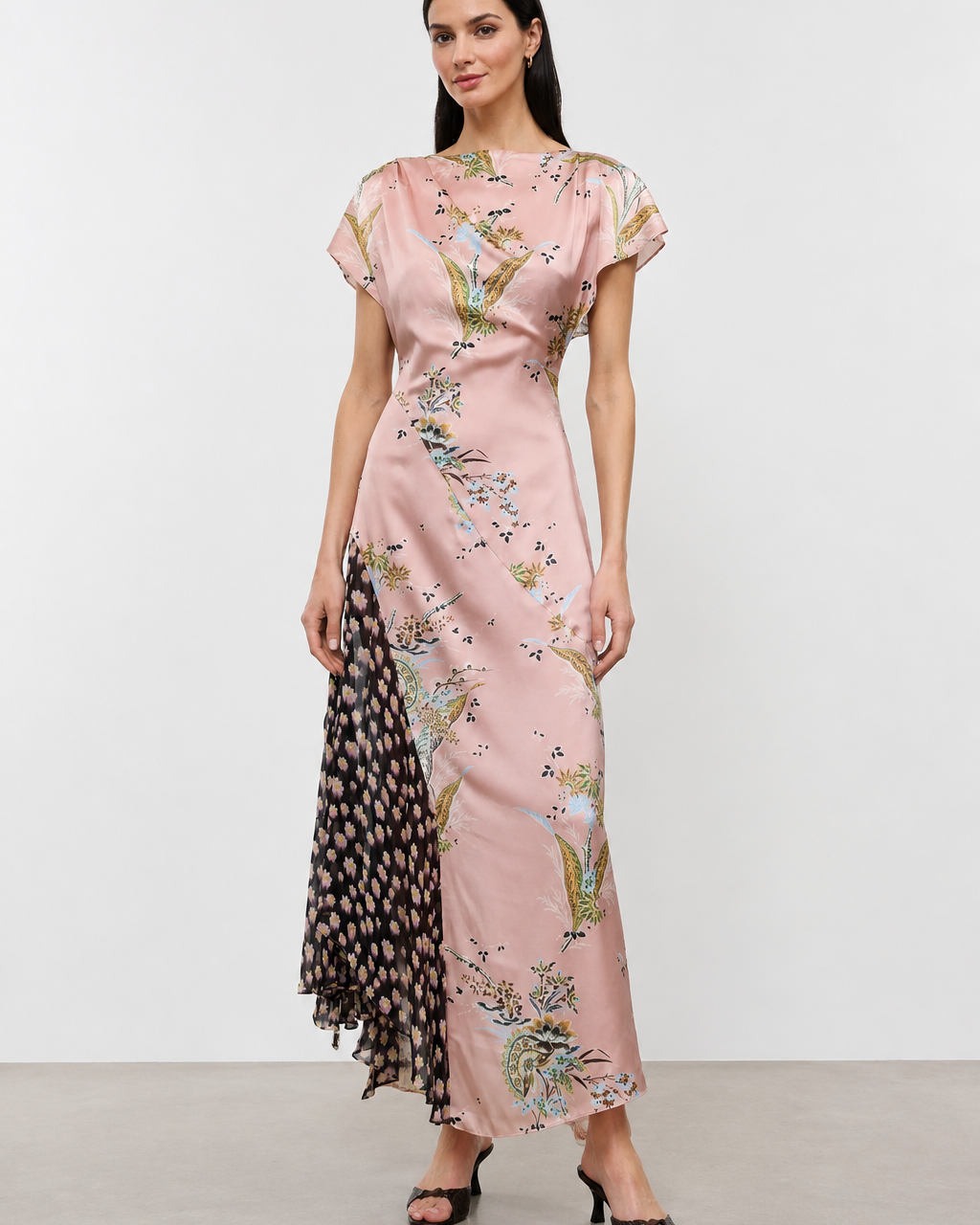 Fawn Silk Dress