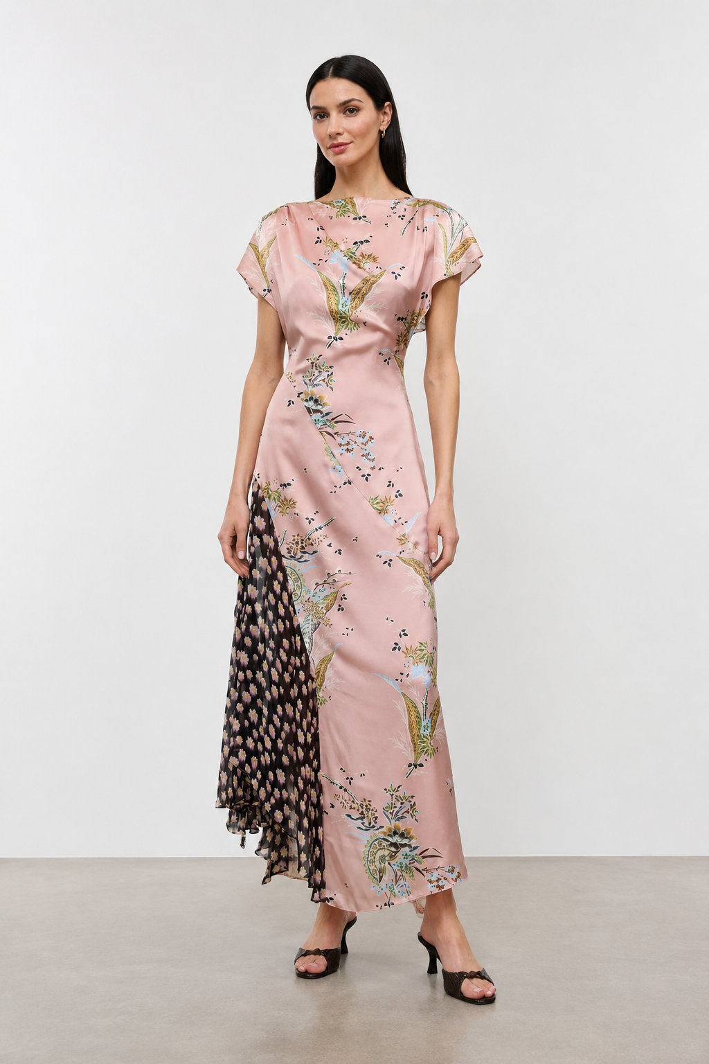 Fawn Silk Dress