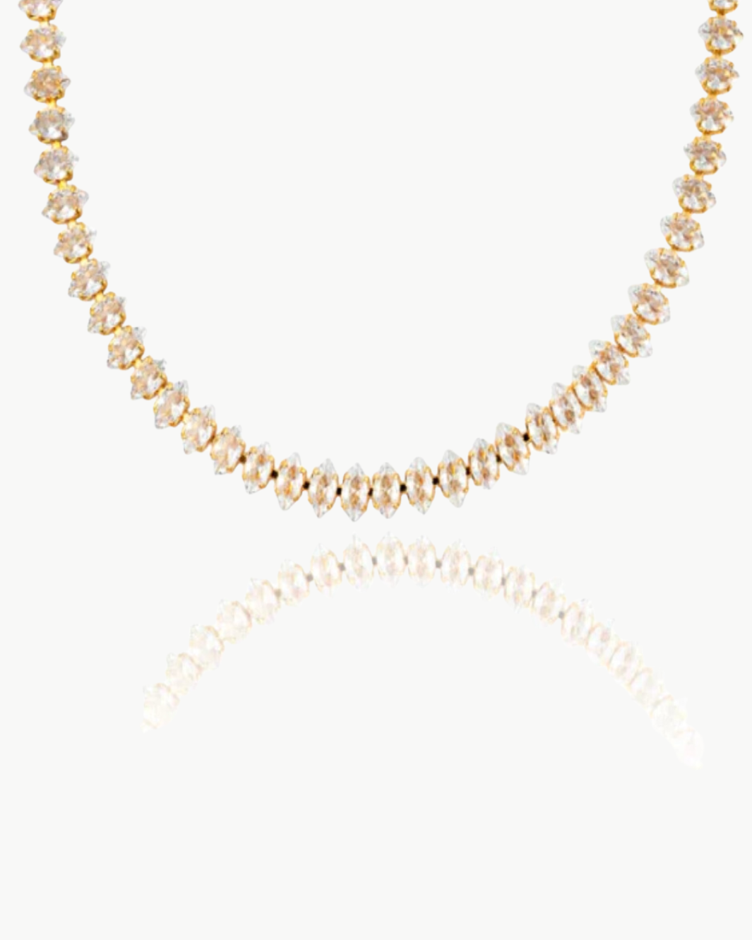 MARQUISE TENNIS NECKLACE by Alexa Leigh - Romi Boutique