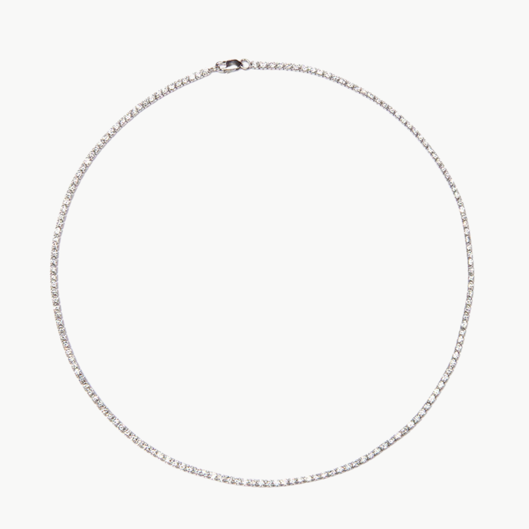 NICKHO REY Tish Tennis Necklace at Romi Boutique