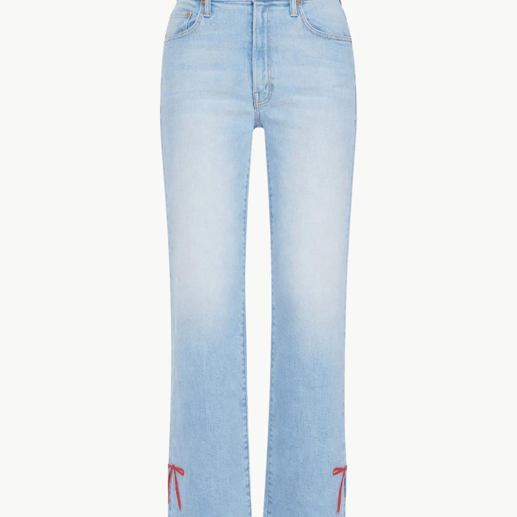 Mother THE RAMBLR ZIP SLICE HOVR FRAY at Romi Boutique