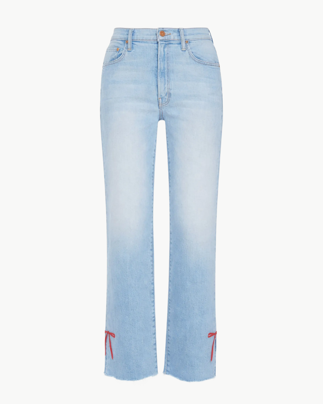 Mother THE RAMBLR ZIP SLICE HOVR FRAY at Romi Boutique