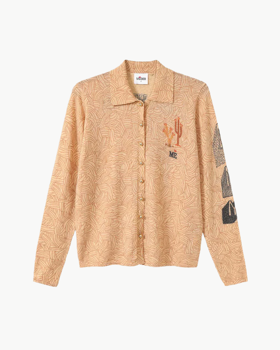 Me369 SERENITY BUTTON SHIRT at Romi Boutique