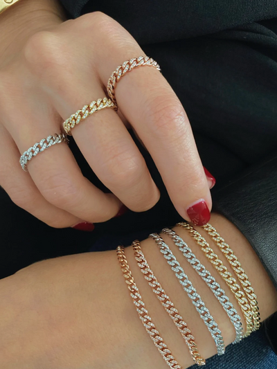 MINI CURB CHAIN BRACELET