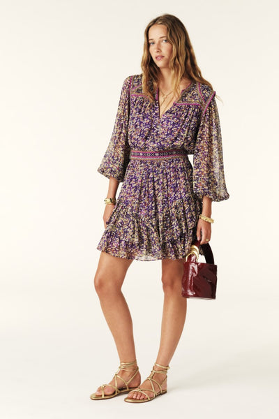 LOLY DRESS IN PURPLE