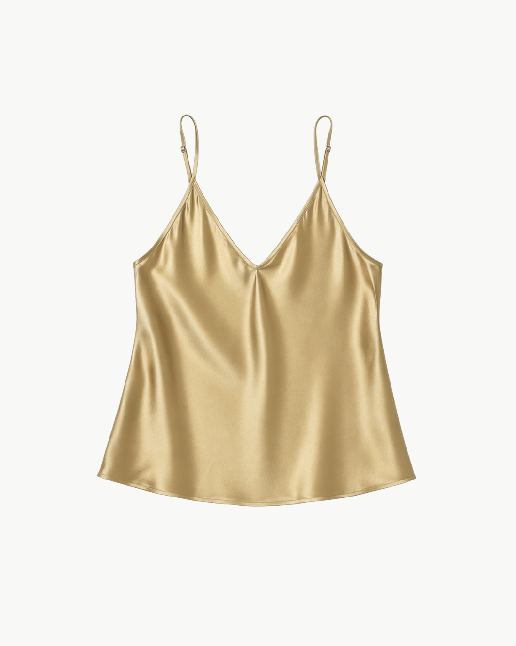 Brazeau Tricot V-Neck Silk Cami at Romi Boutique
