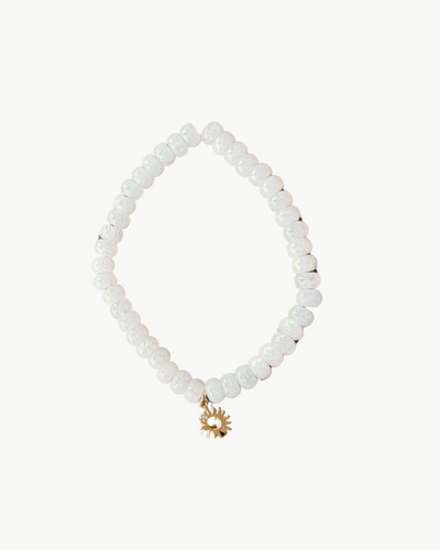 CHARM BRACELET IN DOVE GREY