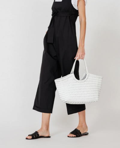 NANTUCKET BASKET BIG IN WHITE