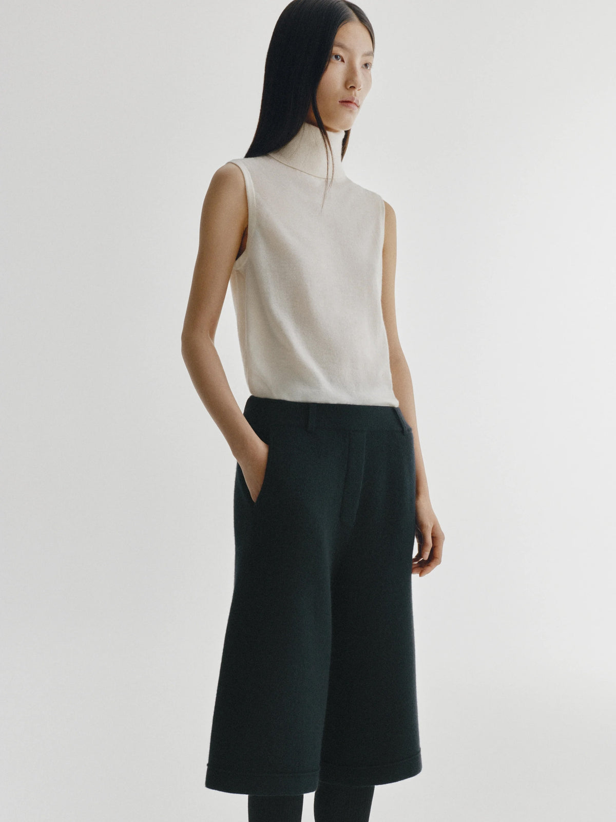Lisa Yang Bobbie Bermuda Shorts at Romi Boutique