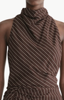 A.L.C Lillian Stripe Top at Romi Boutique