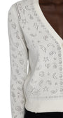 Zadig & Voltaire Manala Bandana Cardigan at Romi Boutique