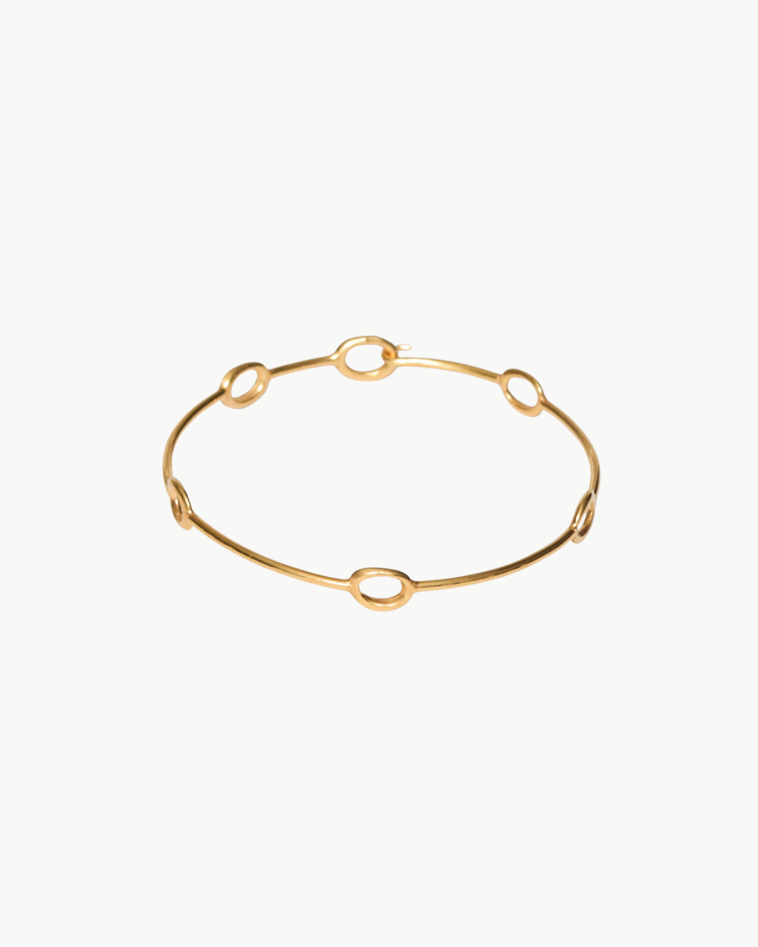 CIRCLET BRACELET IN GOLD - Romi Boutique