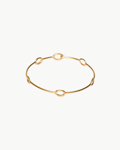 CIRCLET BRACELET IN GOLD - Romi Boutique