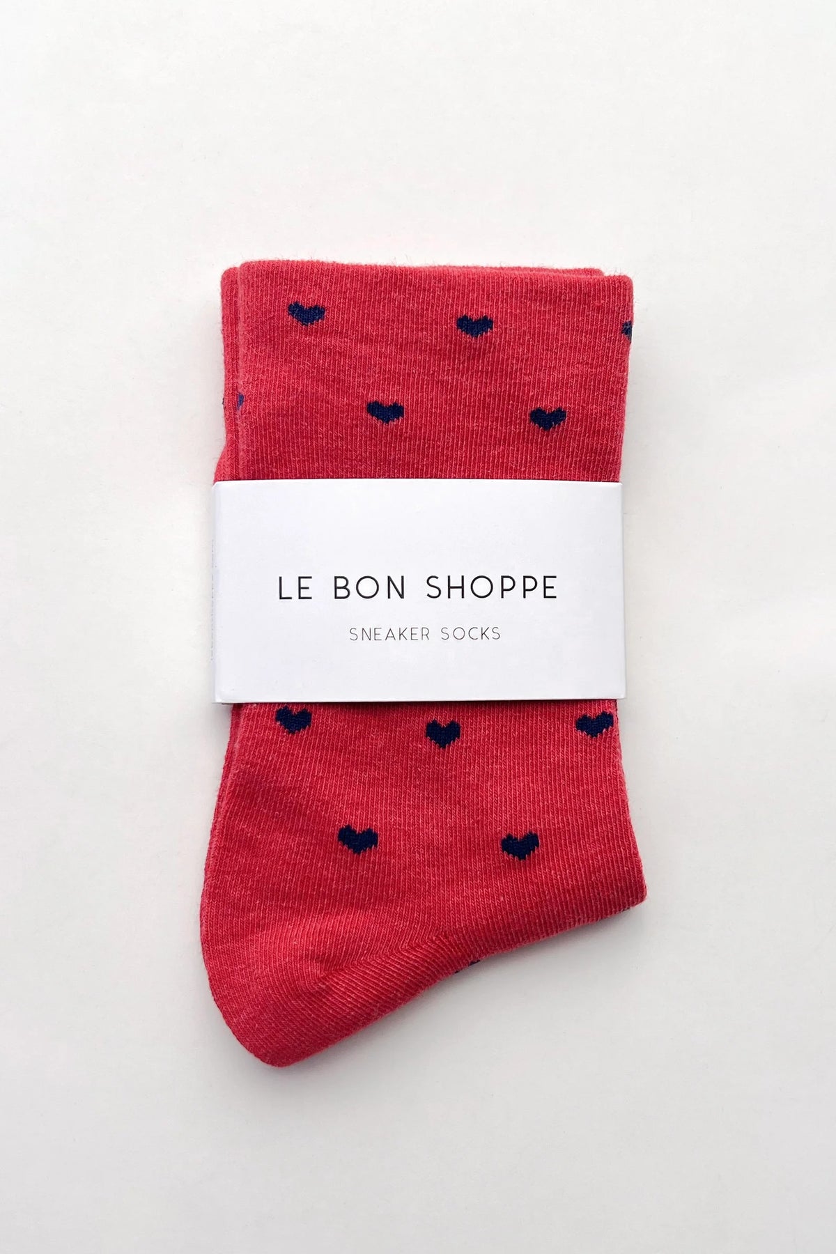 Le Bon Shoppe Heart Sneaker Socks at Romi Boutique