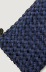 Naghedi ST. BARTHS MEDIUM TOTE DOUBLE WEAVE DENIM at Romi Boutique