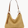 Hammitt KYLE LARGE IN COCOA RAFFIA/GOLD at Romi Boutique
