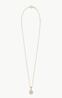 Emerson Stone Solstice Grand Bezel Diamond Necklace at Romi Boutique