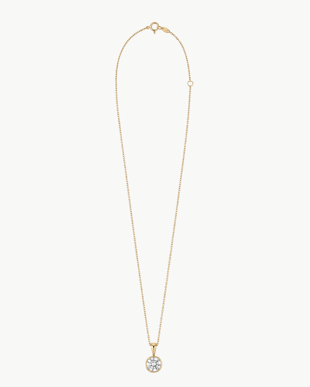 Emerson Stone Solstice Grand Bezel Diamond Necklace at Romi Boutique