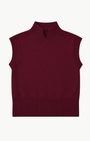 White & Warren CASHMERE SLEEVELESS MOCK NECK at Romi Boutique