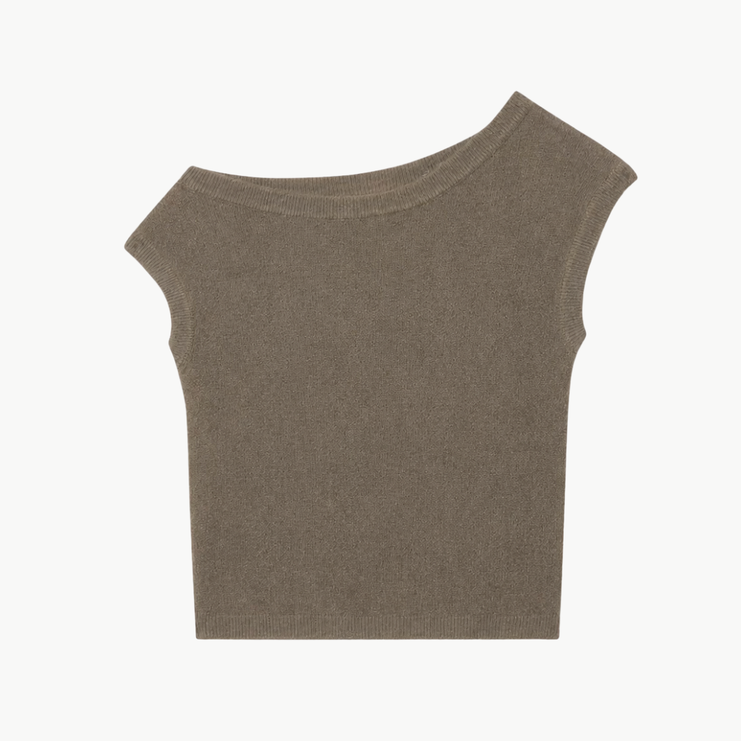 Cashmere Off Shoulder Top