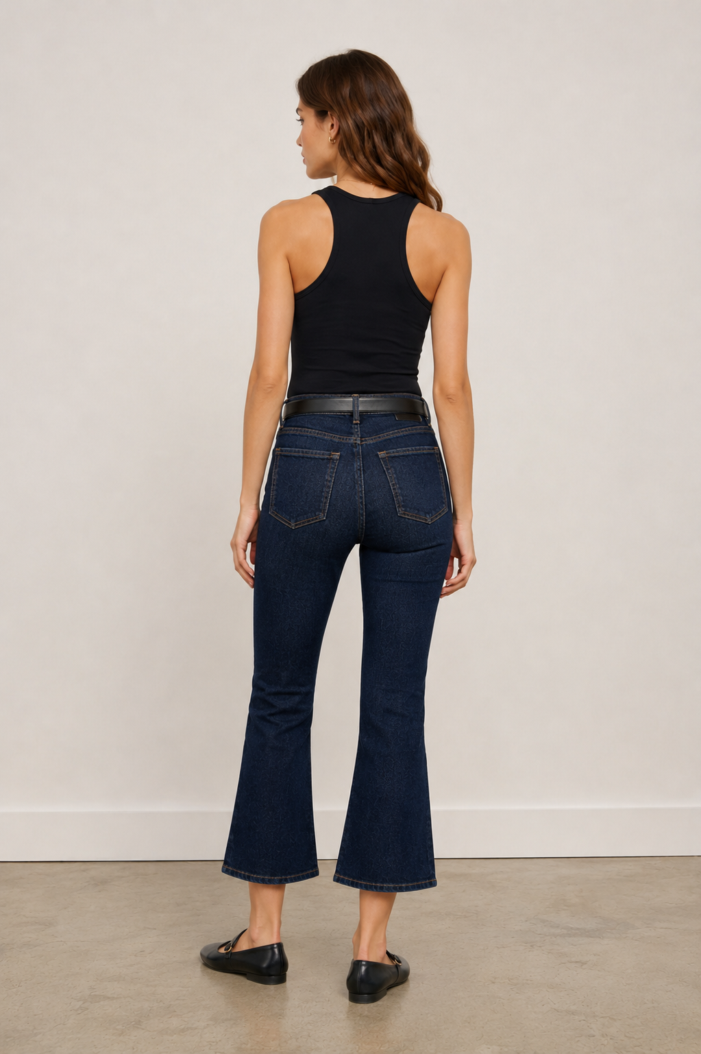 Janine Crop Kick Jeans