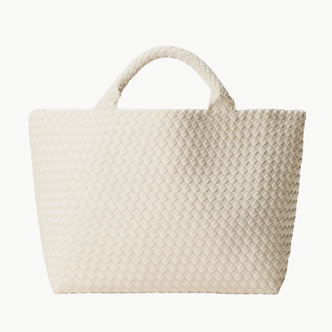 ST. BARTHS MEDIUM TOTE IN SALT