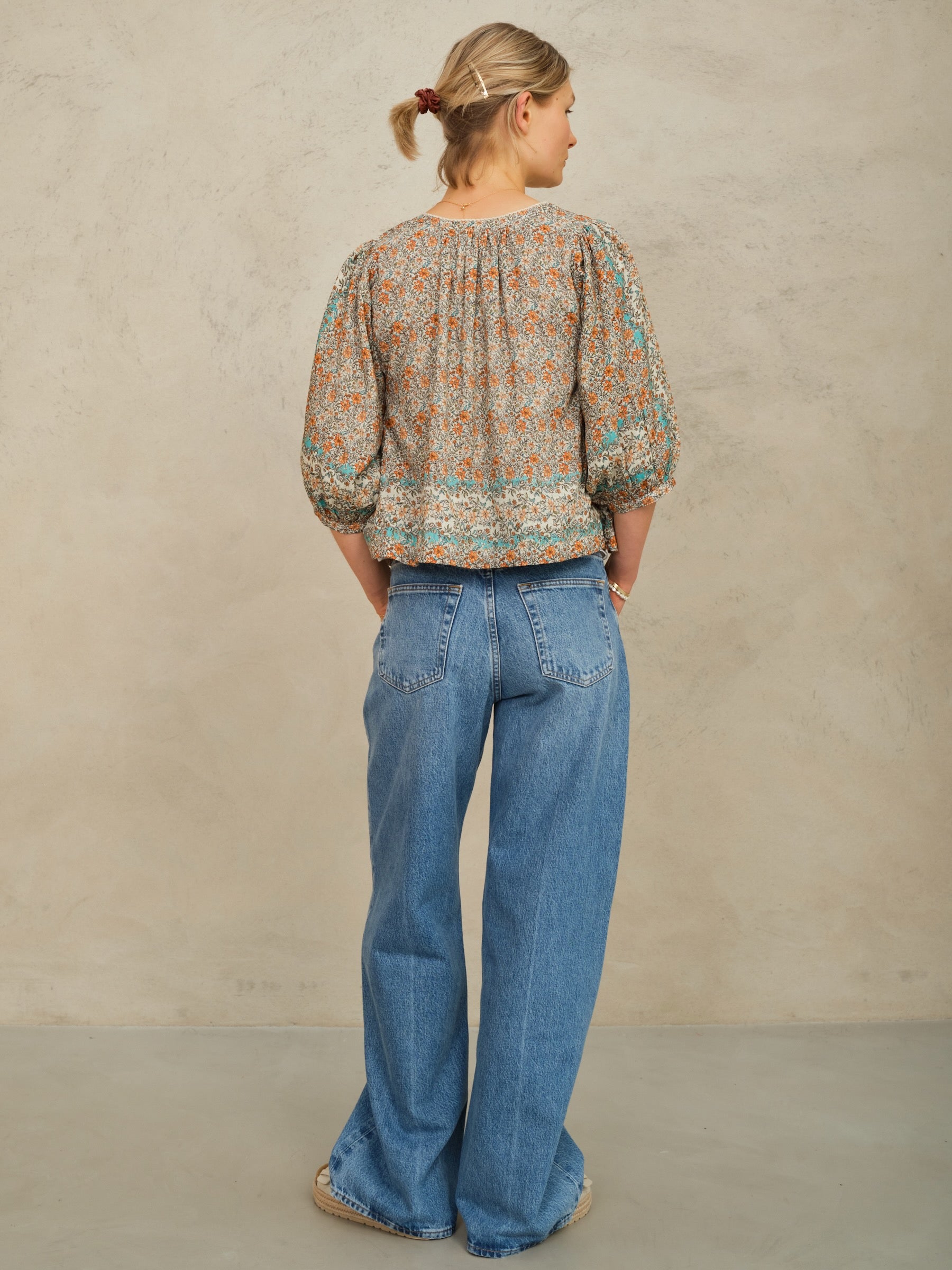 Mabe Jaci Print Jacket at Romi Boutique