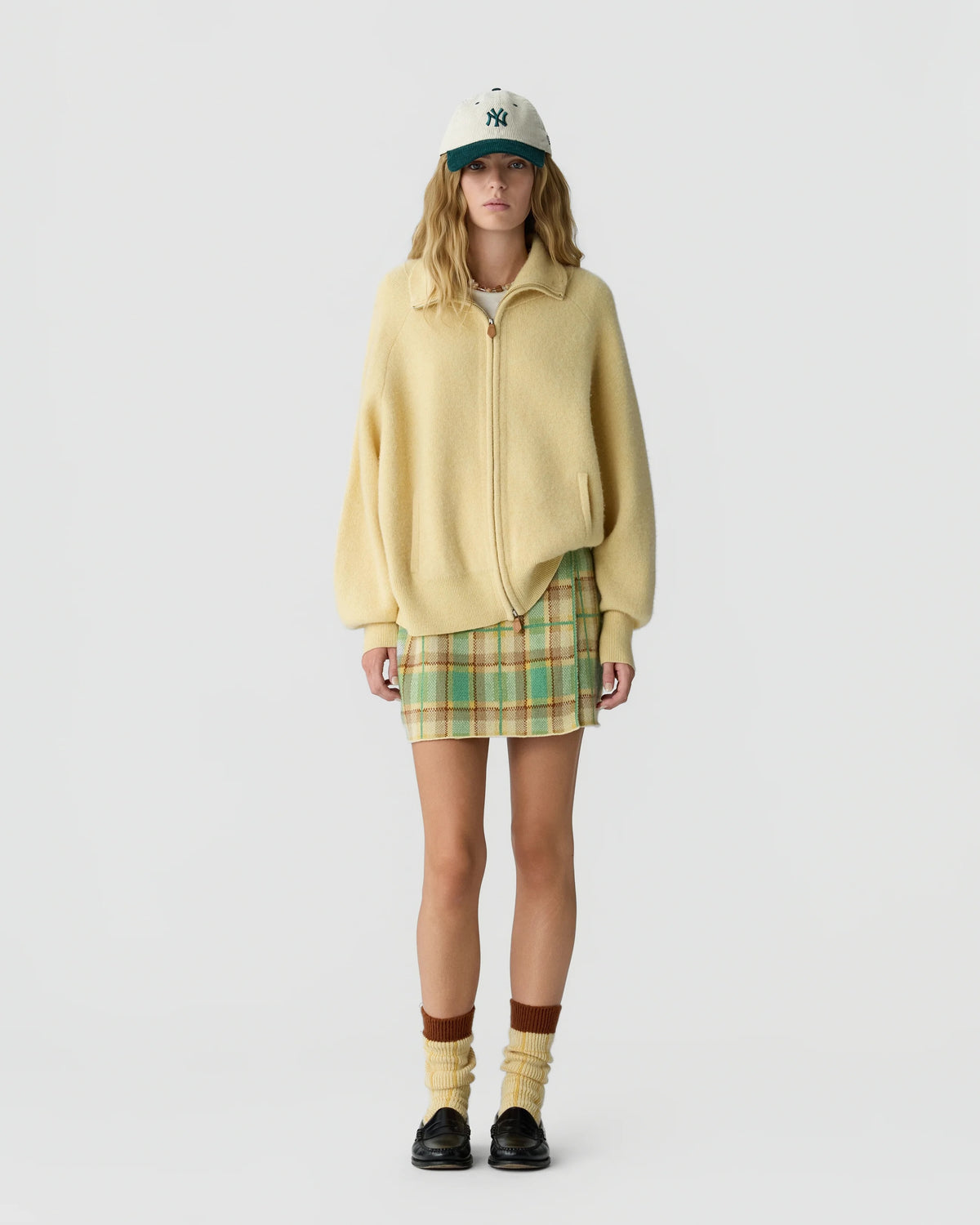 Guest In Residence Felted Zip Jacket at Romi Boutique