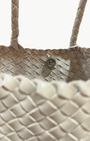 Dragon Diffusion SANTA CROCE SMALL IN PEARL at Romi Boutique