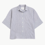Halle Shirt In Marin Stripe