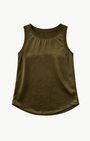 Michael Stars SHAY SATIN TANK at Romi Boutique