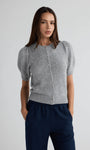W.Cashmere Sheila Short Sleeve Cardigan at Romi Boutique