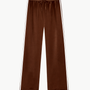 THE SILK STRIPE CROP PANT